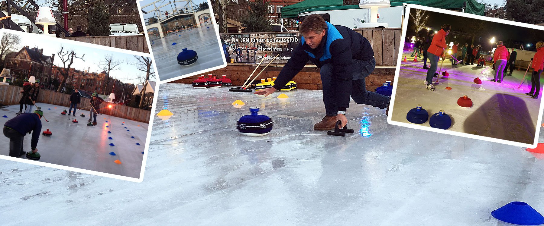 Amsterdam Fun Curling buiten